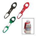 Aluminum Carabiner & Plate w/ Bottle Holder